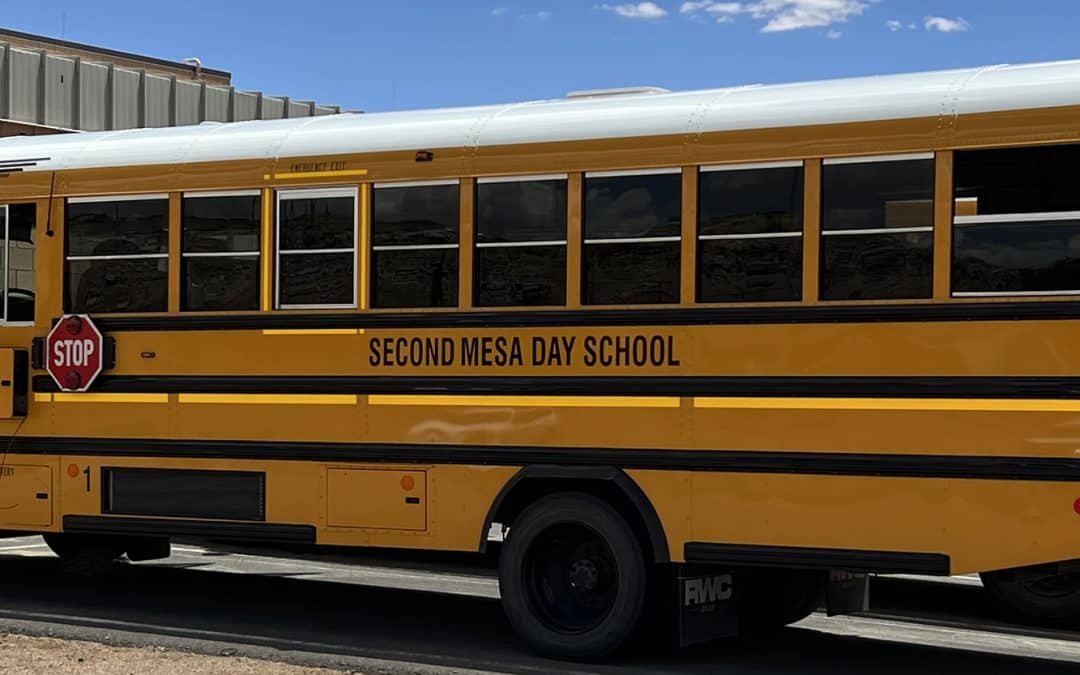 Second Mesa School Improves Air Quality on their School Buses
